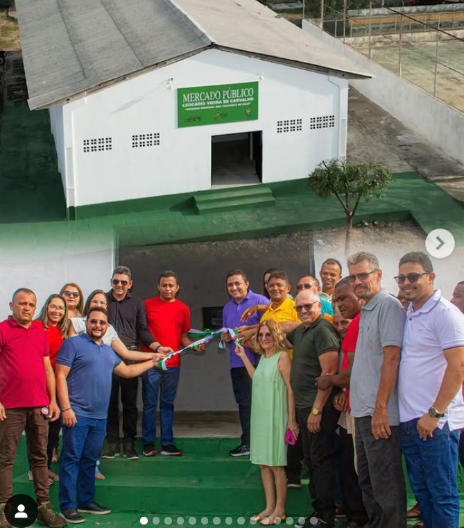  INAUGURADO, MERCADO E ESTÁDIO NO POVOADO SERRINHA.